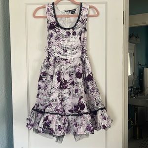 Purple music dress from Hot Topic
